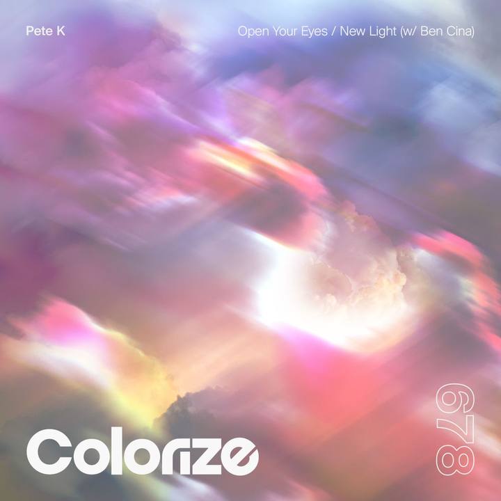 Pete K - Open Your Eyes / New Light cover art